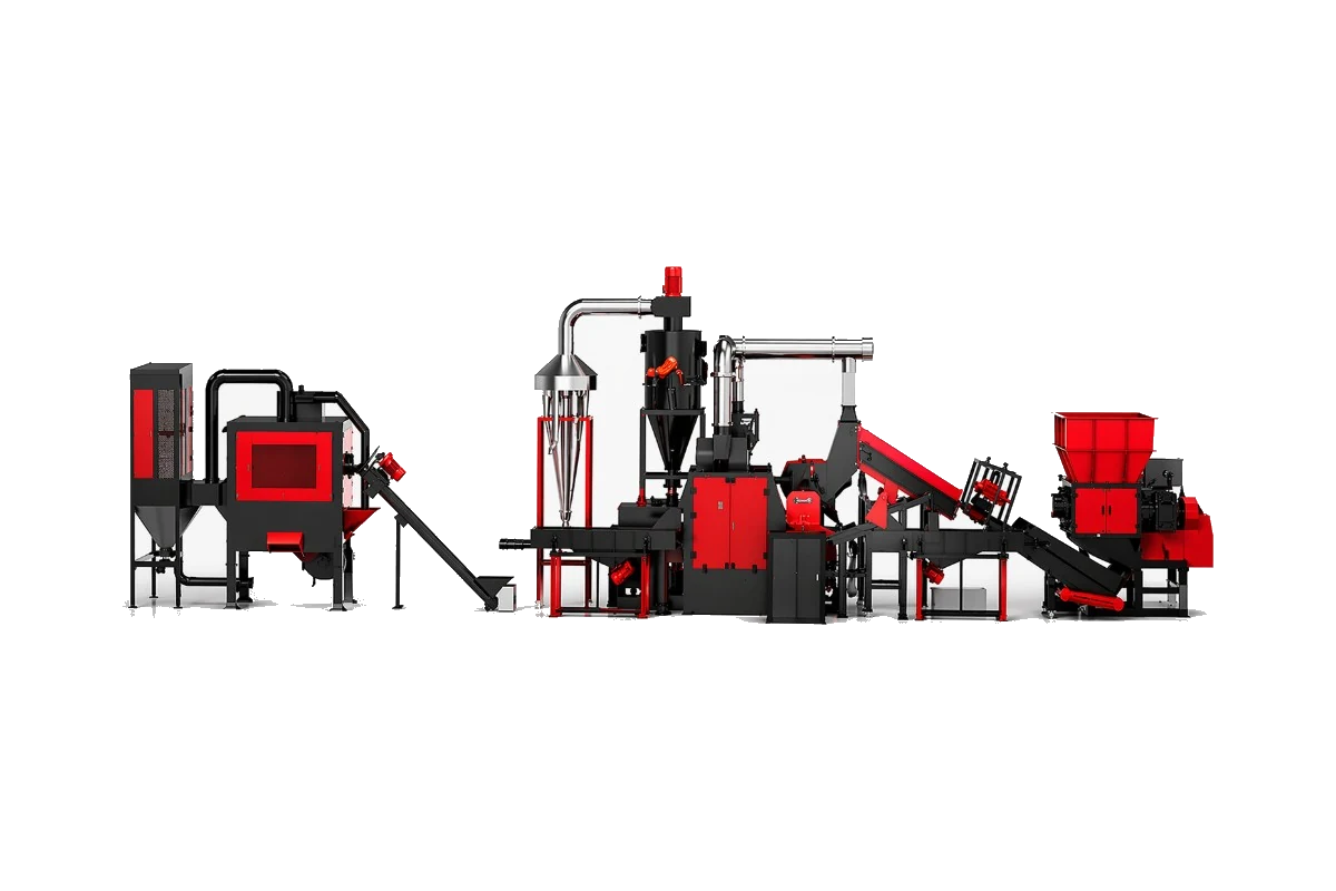 Linia do recyklingu kabli MACHTEK RECO 1200